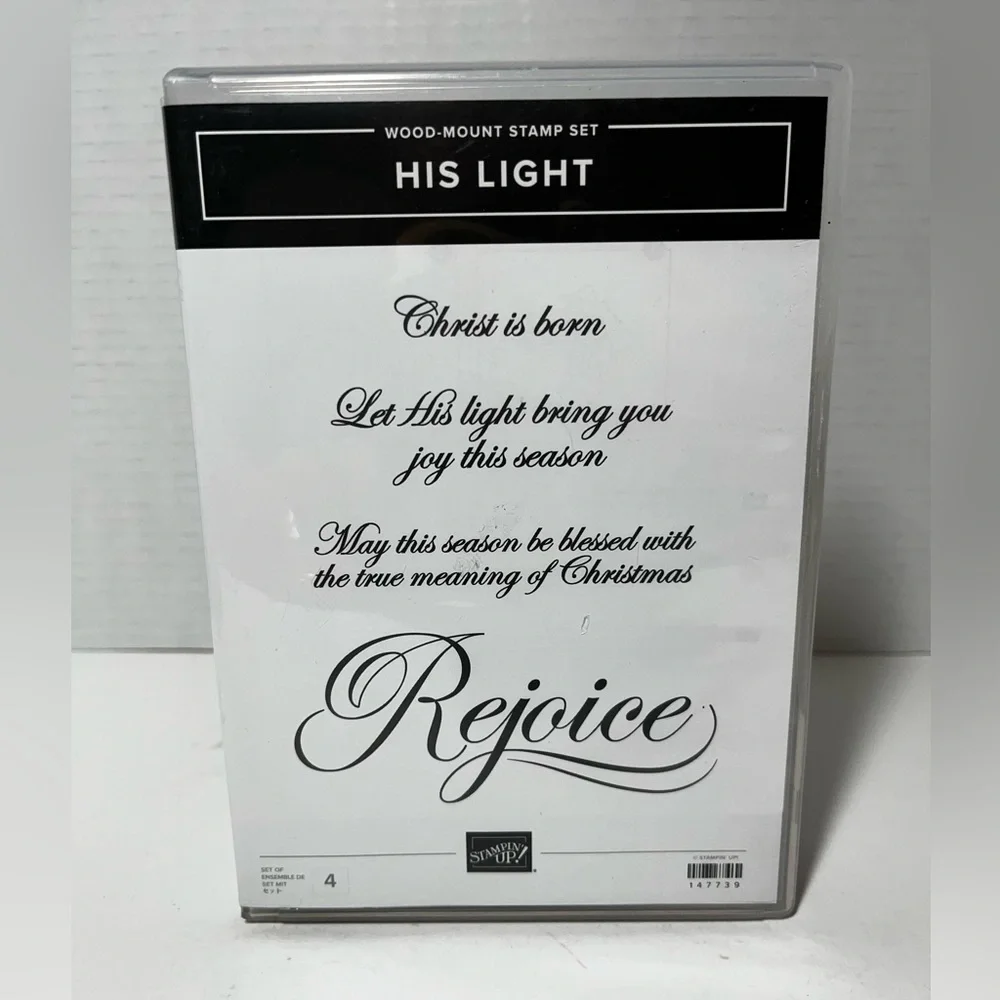 Stampin’ Up! His Light Stamp Set